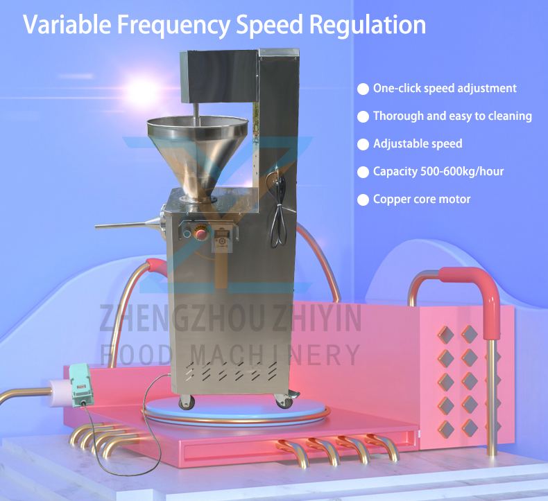 Automatic Electric Sausage Filler Industrial Twist Filling Sausage Factory Direct Selling Price Sausage Filling Machine